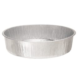 LubriMatic Metal 14 qt Round Drain Pan