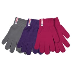 Kinco One Size Fits All Knit Winter Assorted Stretch Gloves