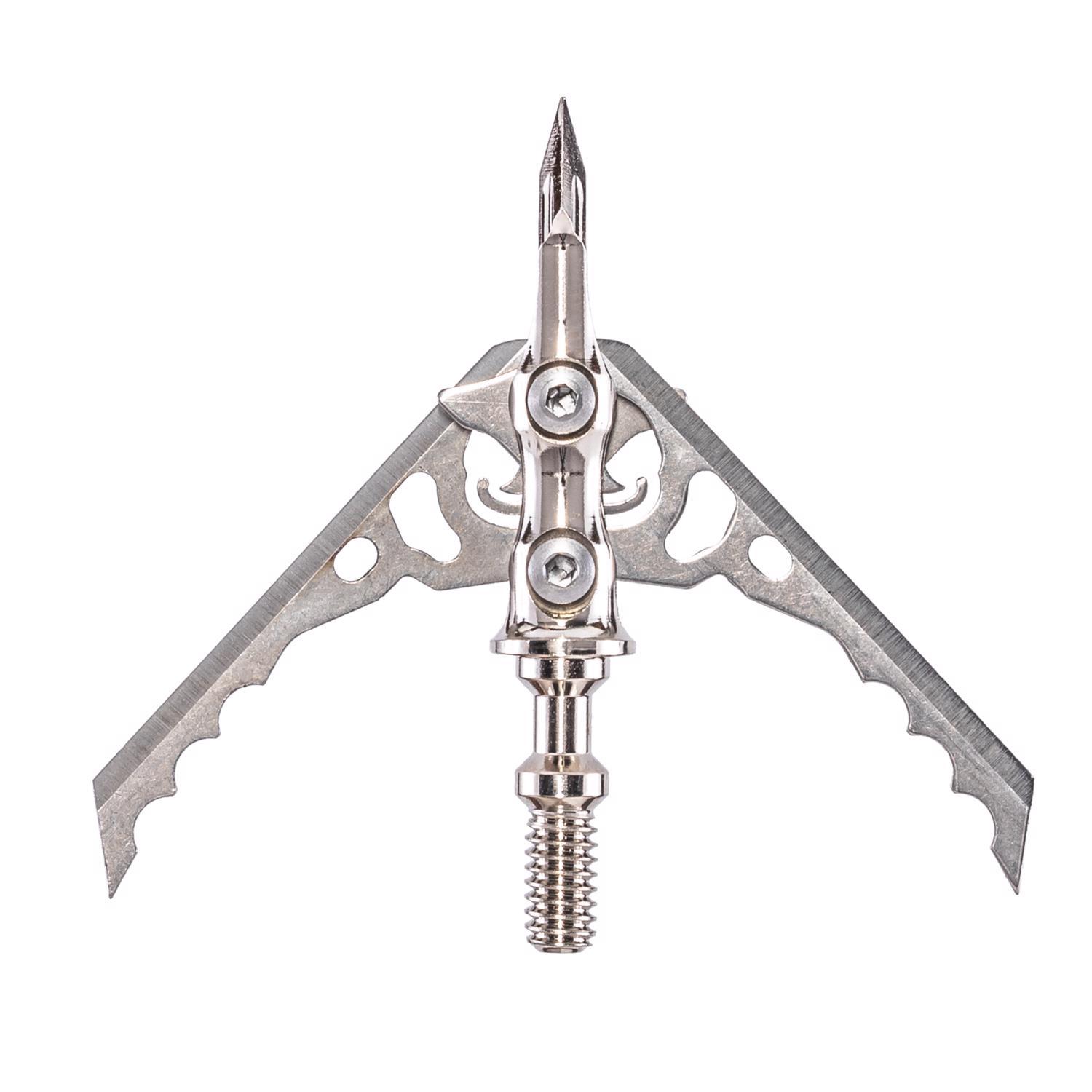 Rage Hypodermic NC Gray Steel Broadheads 5.5 in. Sansujyuku sansujyuku.com