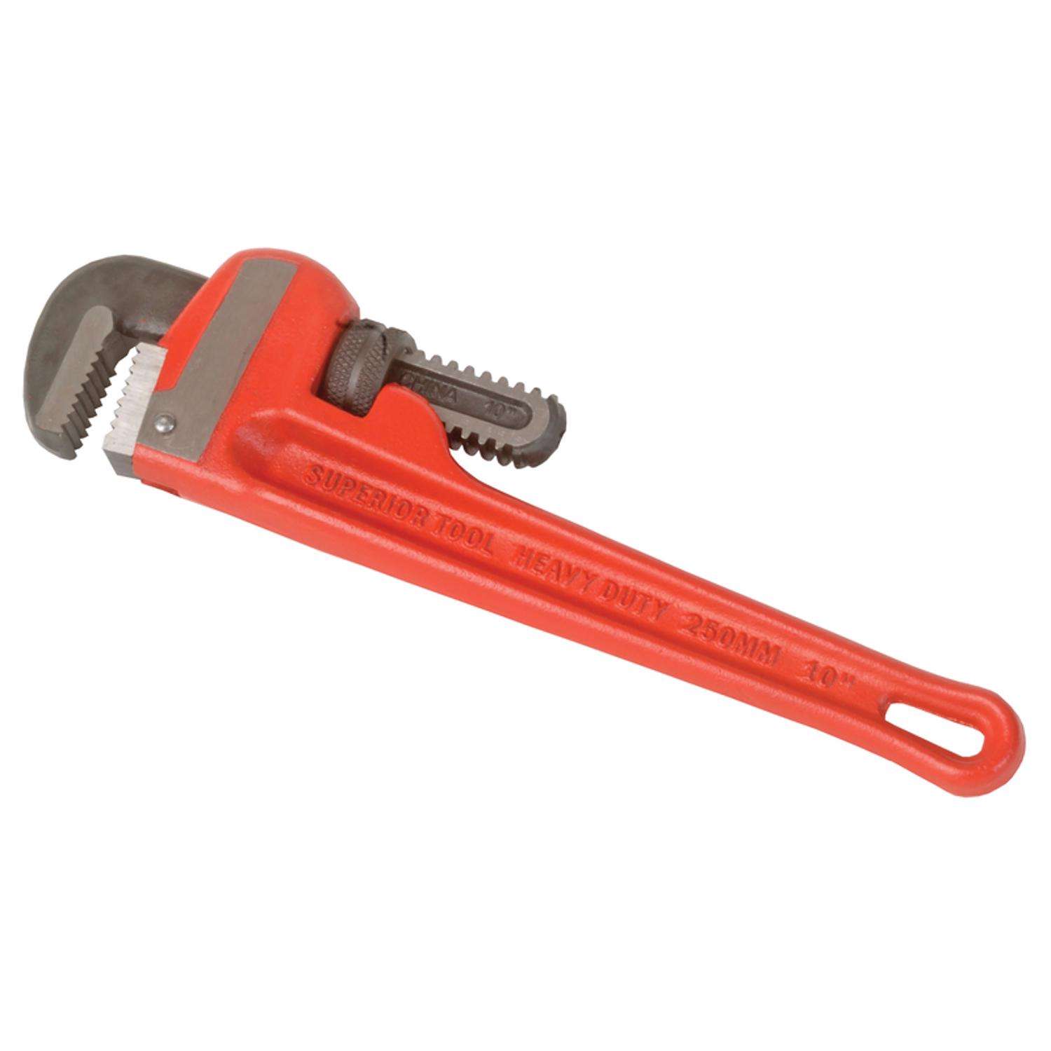 Superior Tool Pro-Line 1-1/2 in. Heavy Duty Pipe Wrench Red 1 pc - Ace ...