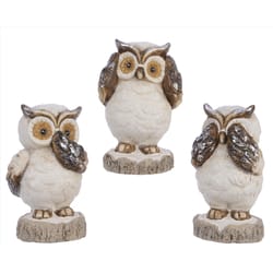 Decoris Owl Table Decor 4.5 in.