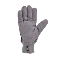 Carhartt Storm Defender Men's Indoor/Outdoor Winter Work Gloves Gray XL 1 pair