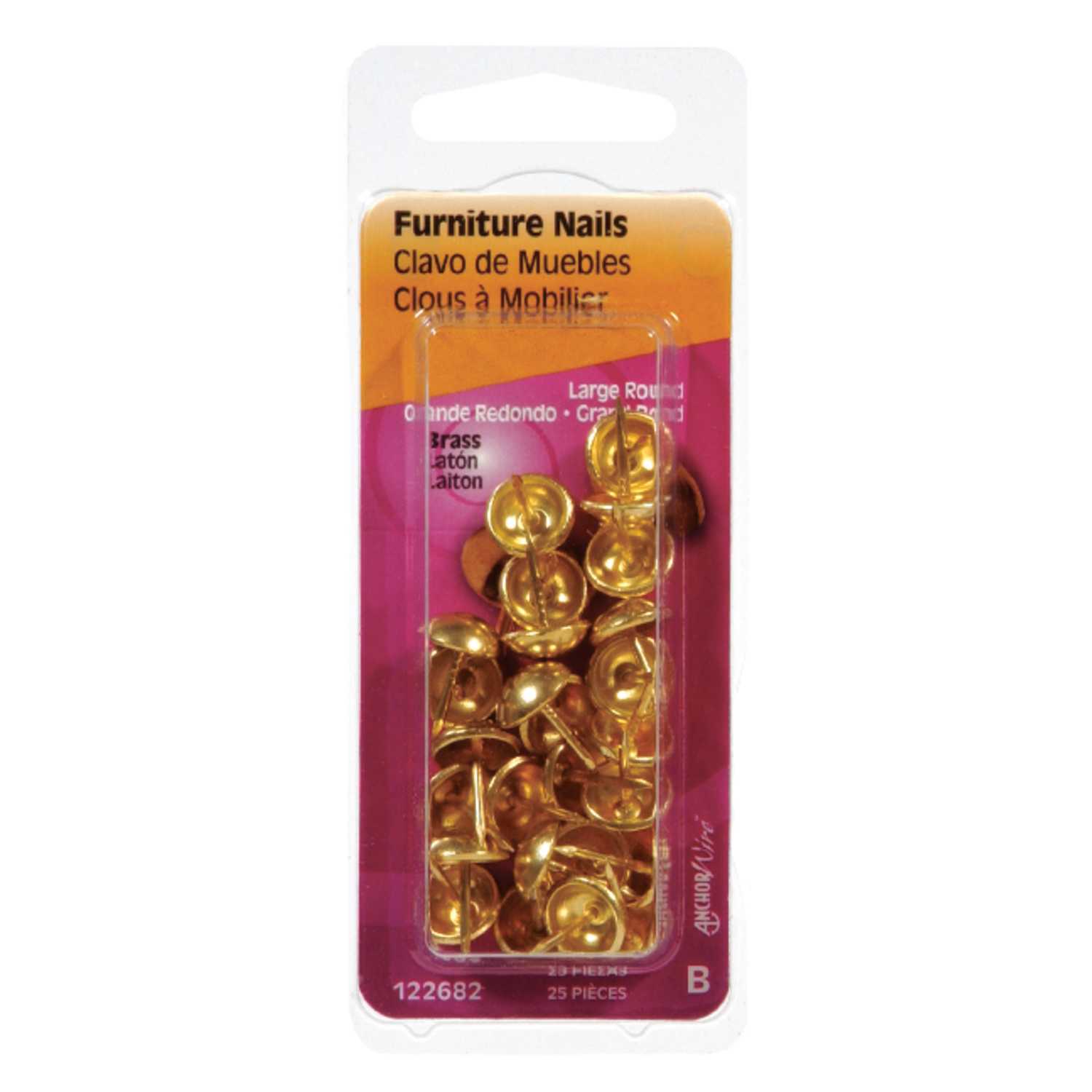 Hillman 532690 Upholstery Nail - Bronze - 25PK - Preston Hardware - View #4