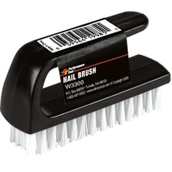 Performance Tool Black Nail And Hand Brush 1 pk