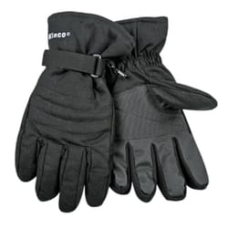 Kinco AquaNOT XL Duck Fabric Cold Weather Black Ski Gloves