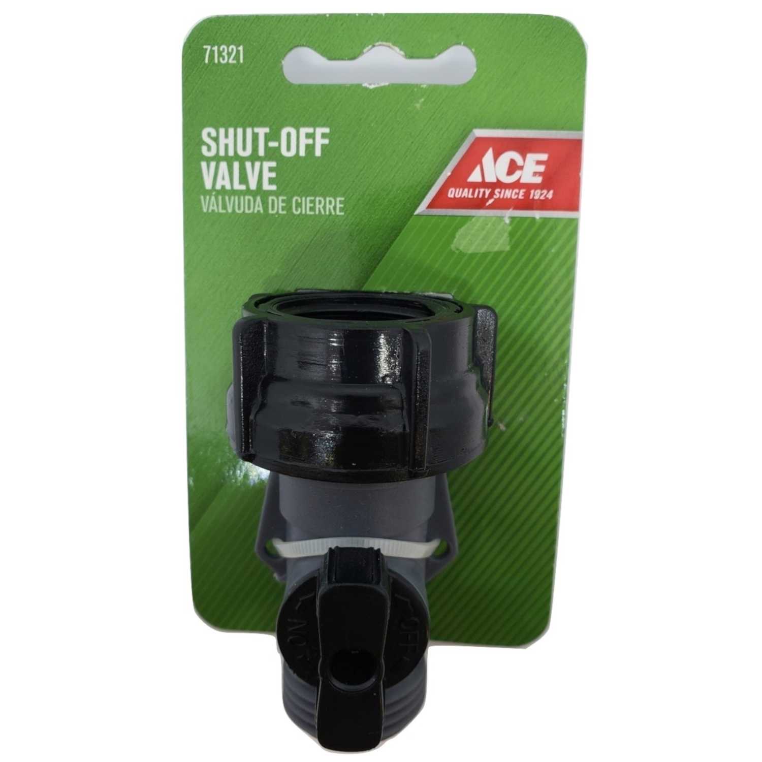 Ace Plastic Threaded Male Hose Shutoff Valve Ace Hardware