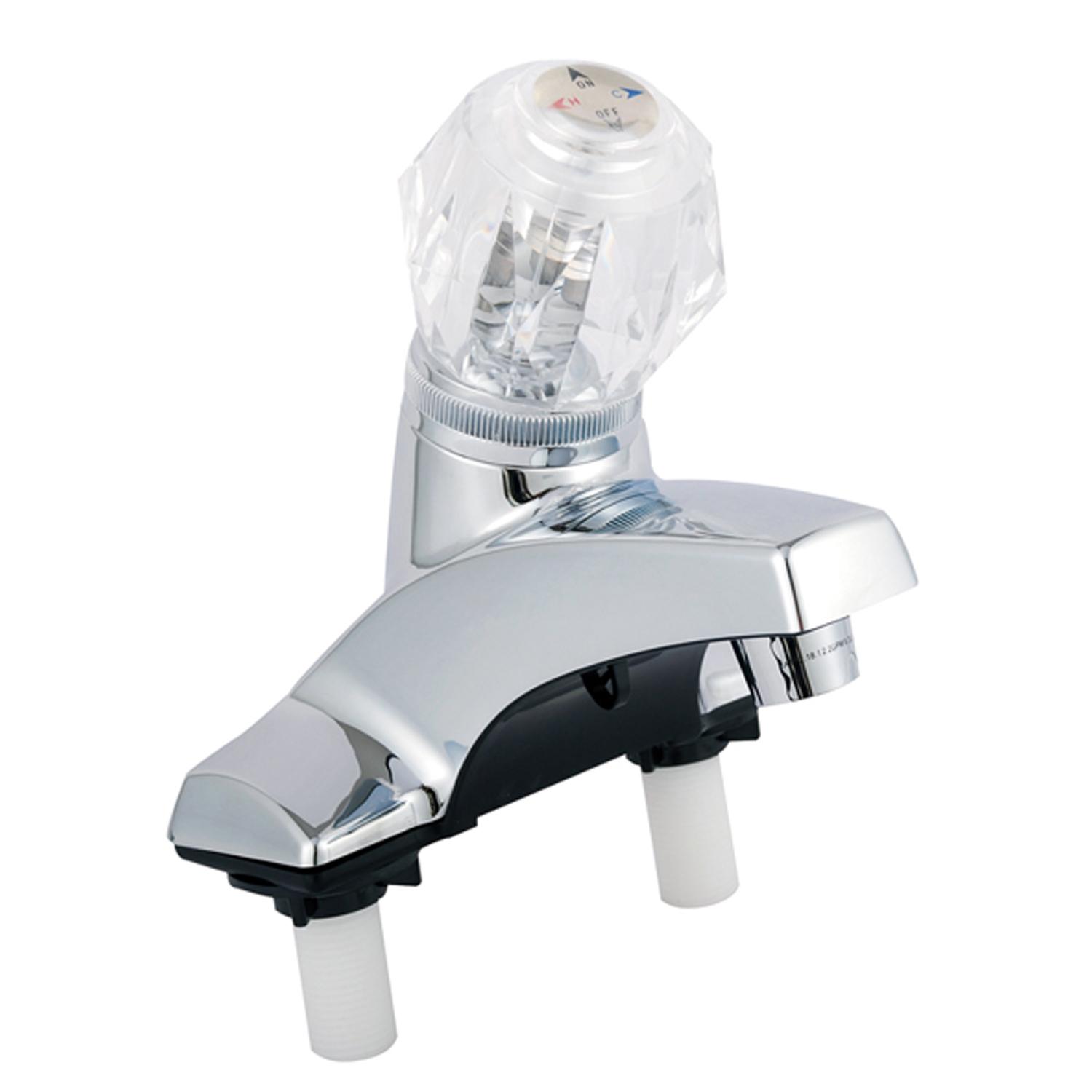 UPC 843518000052 product image for Home Plus Traditional Single Handle Lavatory Faucet 4 in. Chrome | upcitemdb.com