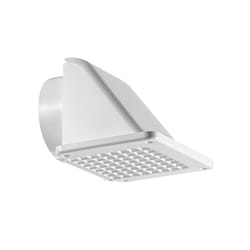 Lambro 4 in. W X 4 in. L White Plastic Exhaust Vent