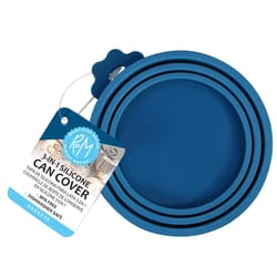 R&M International Corp International Corp Silver Silicone Can Cover