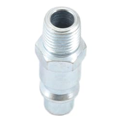 Forney Steel Air Plug 1/4 in. Male X 3/8 in. 1 pc