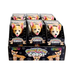 Incredible Novelties Stretchi Corgi Toy Multicolored