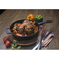 Bayou Classic Cast Iron Grilling Skillet 5 qt 12 in. W 1 pk