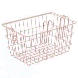 Retrospec Apollo Lite Steel Bike Basket 10 lb Blush