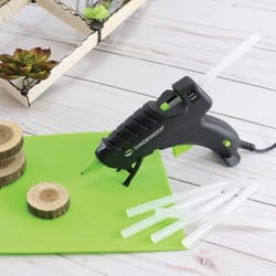 TOTAL 100W Heavy Duty Electric Hot Glue Gun For Decoration Flower And  Construction Usage