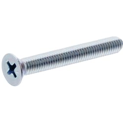 Hillman No. 10-32 X 1-1/4 in. L Phillips Flat Head Zinc-Plated Steel Machine Screws 100 pk