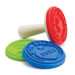 Tovolo Assorted Plastic/Silicone Cookie Stamps Set