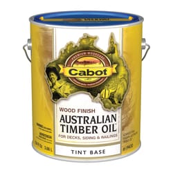 Cabot  Transparent  Tintable Tintable Base  Oil-Based  Natural Oil/Waterborne Hybrid  Australian Tim 