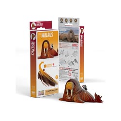 Safari Ltd. Eugy Walrus 3D Puzzle Brown