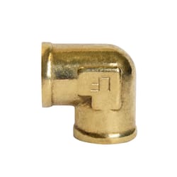ATC 1/2 in. FPT 3/8 in. D FPT Brass 90 Degree Elbow