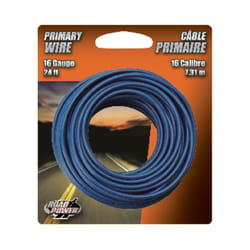 Coleman Cable 24 ft. 16 Ga. Primary Wire Blue