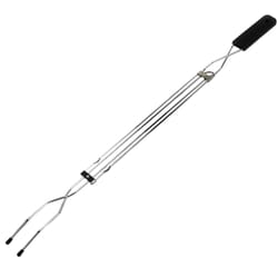 Chef Craft Metal Black/Silver Grilling ForK 1 pk