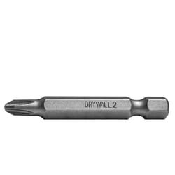 Century Drill & Tool Phillips Reduced #2R X 2 in. L Drywall Screwdriver Bit S2 Tool Steel 1 pc