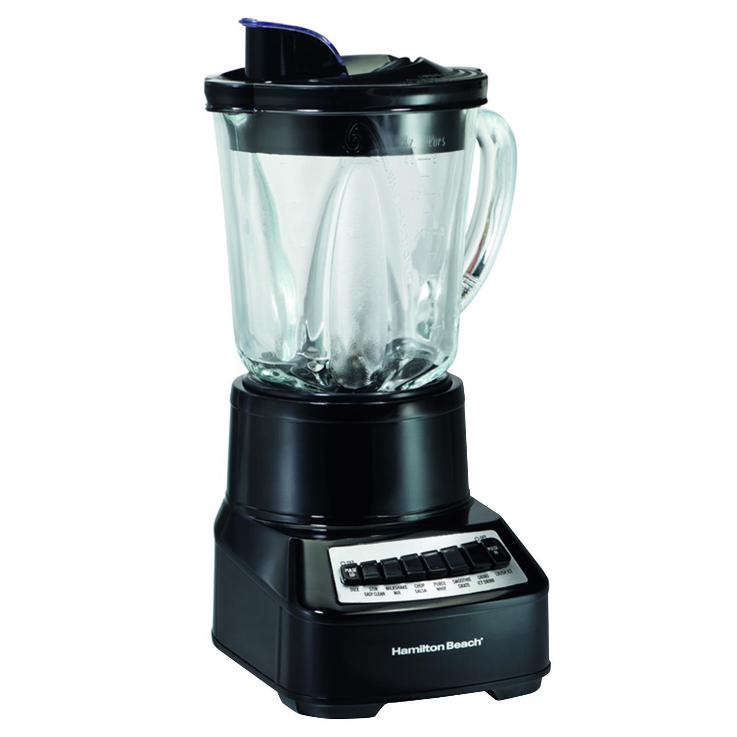 Hamilton Beach Wave Crusher Black Plastic Blender 40 oz 14 speed Sansujyuku sansujyuku.com