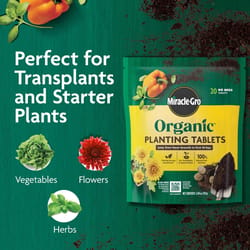 Miracle-Gro Organic Tablets Plant Food 20 ct