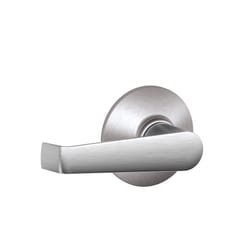 Schlage Elan Satin Chrome Passage Lever 1-3/4 in.