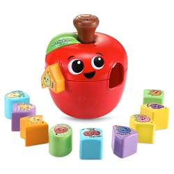 Vtech Electronics LeapFrog Apple-a-Day Shape Sorter Toy Multicolored 10 pc