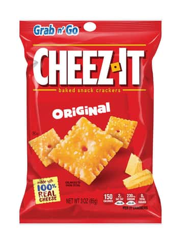 Cheez-It Cheese Crackers, Baked Snack Crackers, Original, 2.2oz Cup