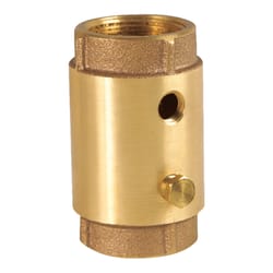 Campbell 1-1/4 in. D X 1-1/4 in. D FNPT Red Brass Spring Loaded Check Valve