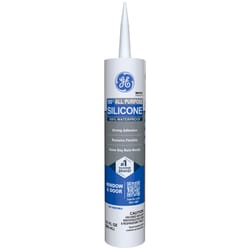 GE Window & Door White Silicone 1 Window and Door Caulk Sealant 10.1 oz