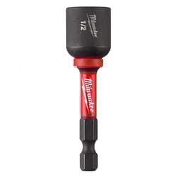 Milwaukee Shockwave 1/4 in. X 2.56 in. L Steel Magnetic Nut Driver 10 pc