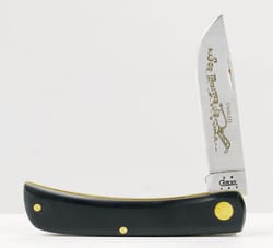Case Sod Buster Jr Black Stainless Steel 3.63 in. Pocket Knife