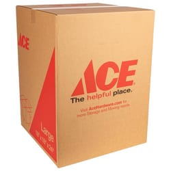 Ace 24 in. H X 18 in. W X 18 in. L Cardboard Corrugated Box 1 pk