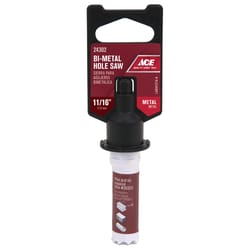 Ace 11/16 in. Bi-Metal 1-5/8 in. L Variable Pitch Hole Saw