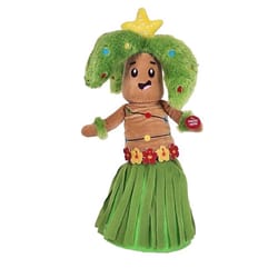 Cuddle Barn Multicolored Hula Palm Tree Animated Decor 14 in.