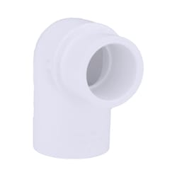 Charlotte Pipe Schedule 40 3/4 in. Slip X 1/2 in. D Slip PVC 90 Degree Elbow 1 pk