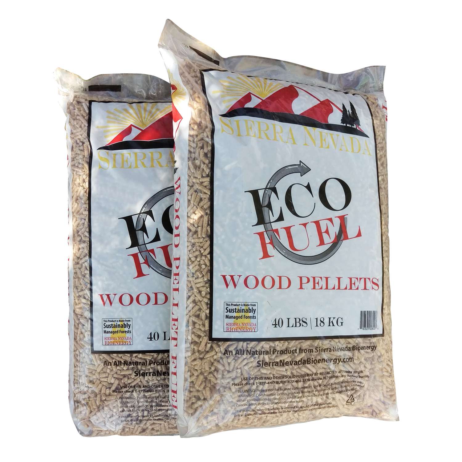 Sierra Nevada ECO Fuel Softwood Wood Pellet Fuel 40 lb - Ace Hardware