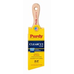 Purdy Clearcut Cub 2 in. Stiff Angle Trim Paint Brush