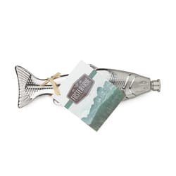 True Foster & Rye 4 oz Stainless Steel Fish Flask