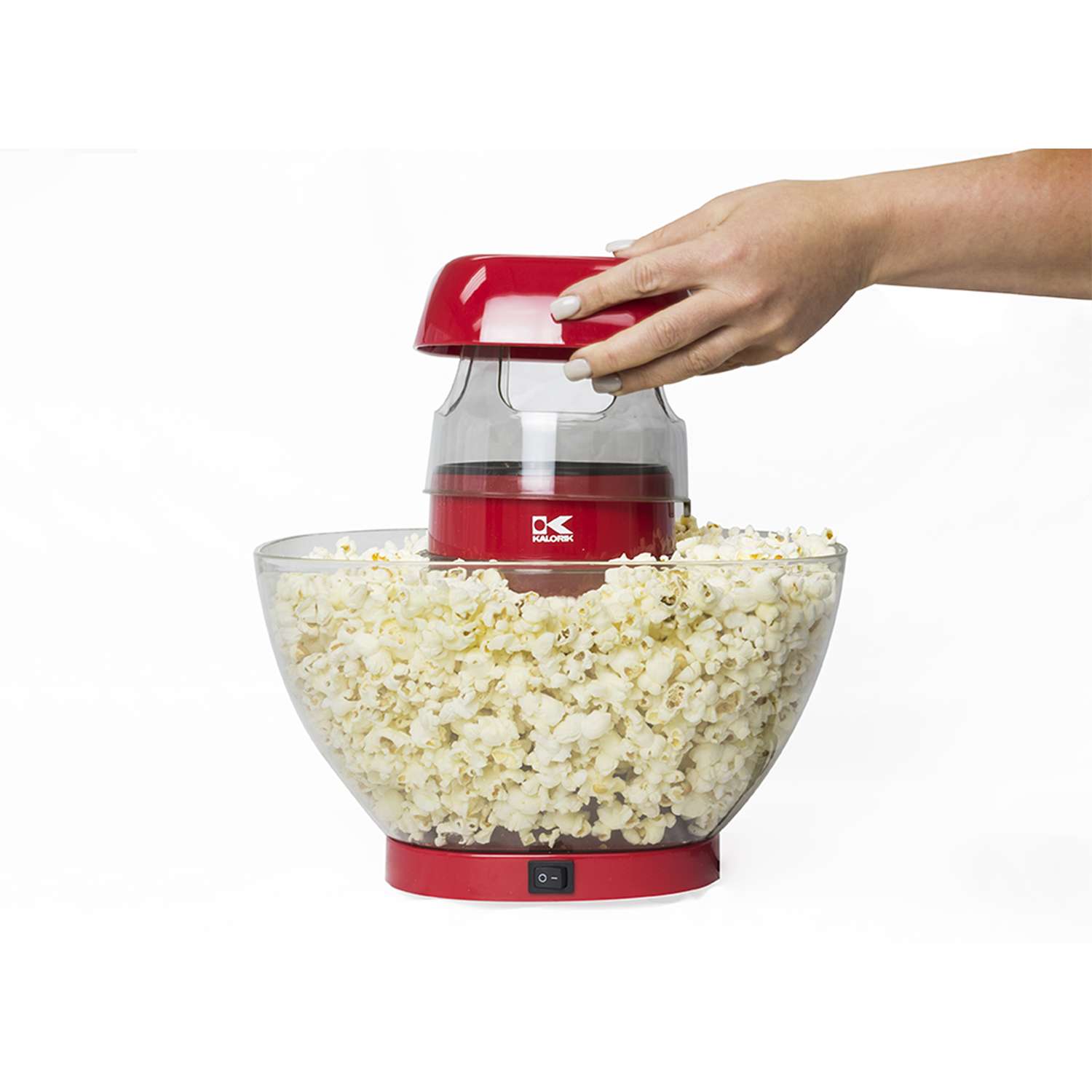 Kalorik Volcano Red 2.8 oz. Air Popcorn Maker Ace Hardware