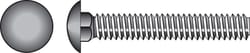 Hillman 3/8 in. X 2-1/2 in. L Hot Dipped Galvanized Steel Carriage Bolt 50 pk