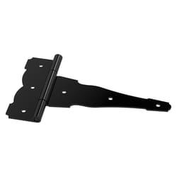 National Hardware 10 in. L Black Ornamental T Hinge 1 pk