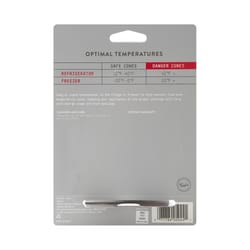 Taylor Instant Read Analog Freezer/Refrigerator Thermometer