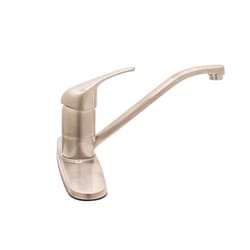 Huntington Brass Reliaflo One Handle Satin Nickel Kitchen Faucet