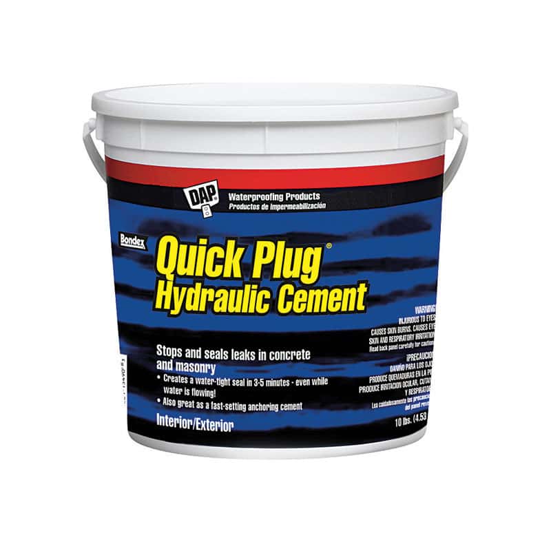 DAP Bondex Quick Plug Hydraulic & Anchoring Cement 10 lb. Ace Hardware