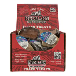 Redbarn Dog Treats Beef and Peanut Butter Bone Hoof For Dogs 4 in. 1 pk