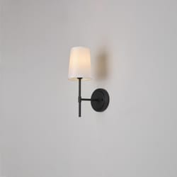 Globe Electric Clarissa 1-Light Matte White Wall Sconce